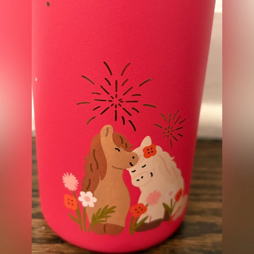 Starbucks Year of The Horse Limited Edition Valentine’s Travel Mug - Picture 2 of 6